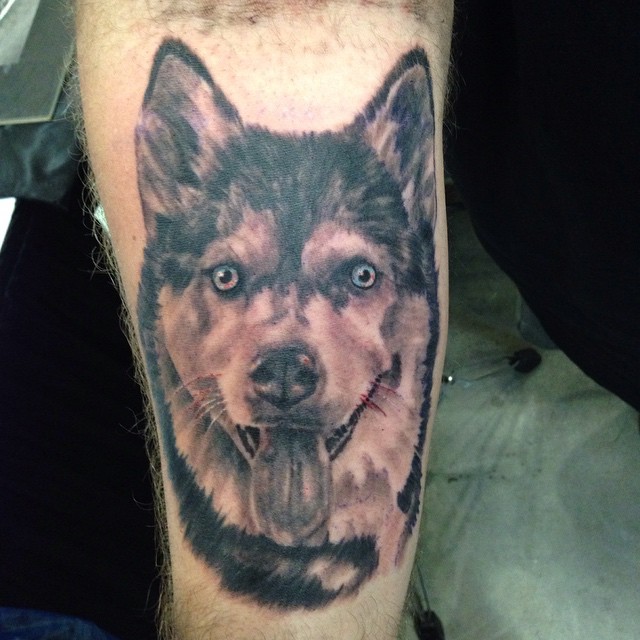 Tattoo by @gabesandy — realism, black_and_grey