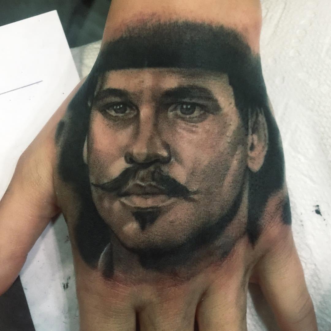 Tattoo by @justinhendrick — realism, black_and_grey