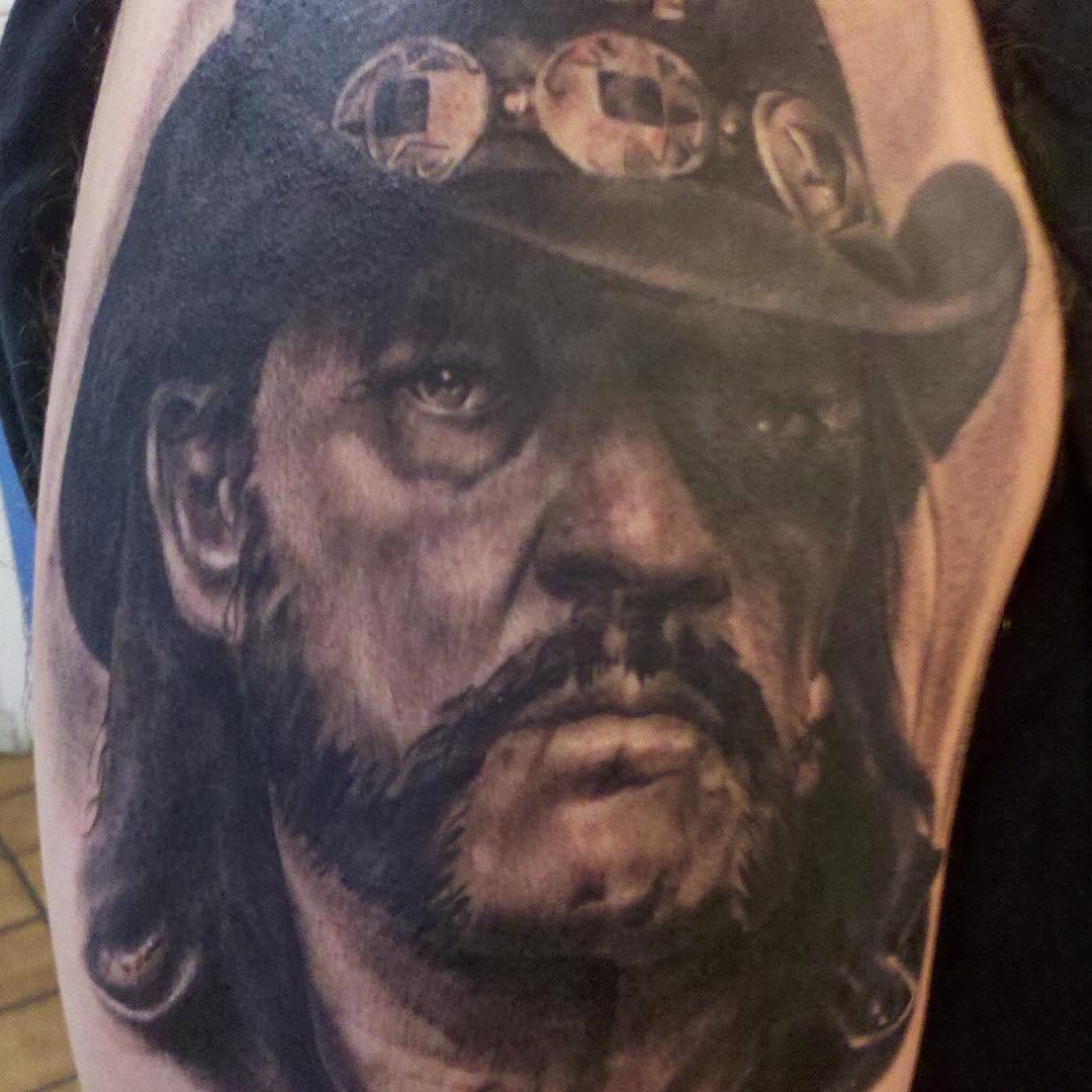 Tattoo by @gabesandy — realism, black_and_grey