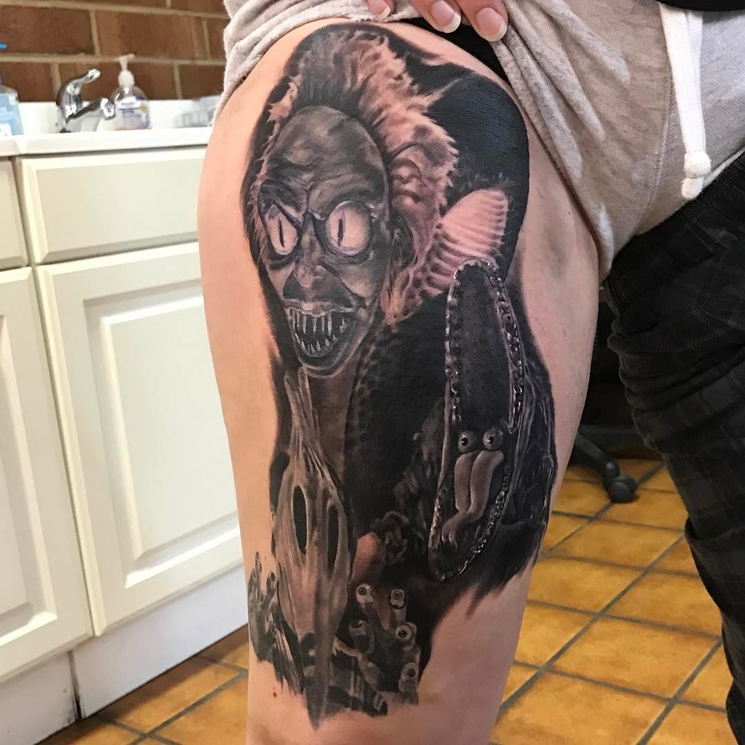 Tattoo by @gabesandy — realism, dark_realism