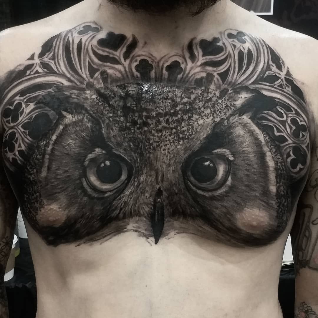 Tattoo work at Big Sky Tattoo Expo 2026