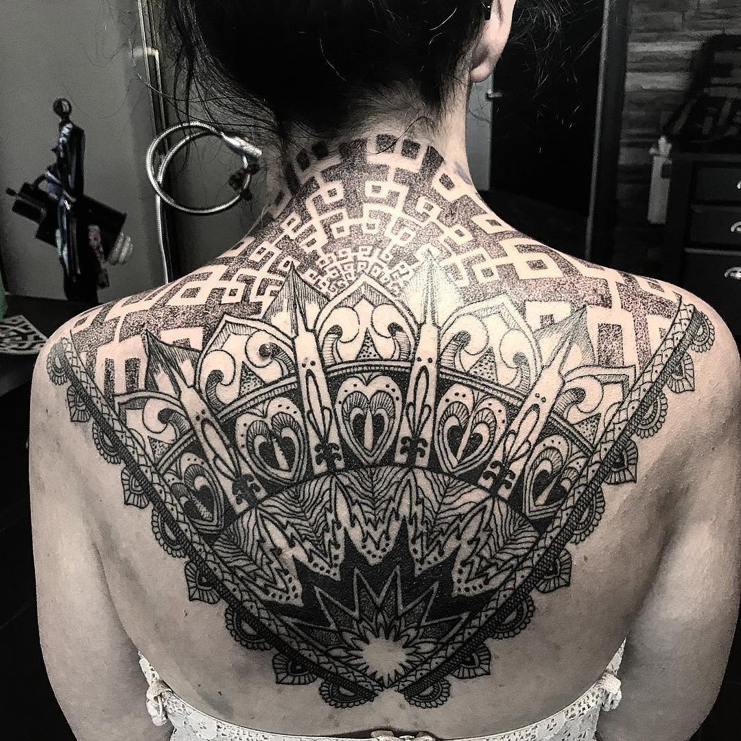 Tattoo work at Big Sky Tattoo Expo 2026
