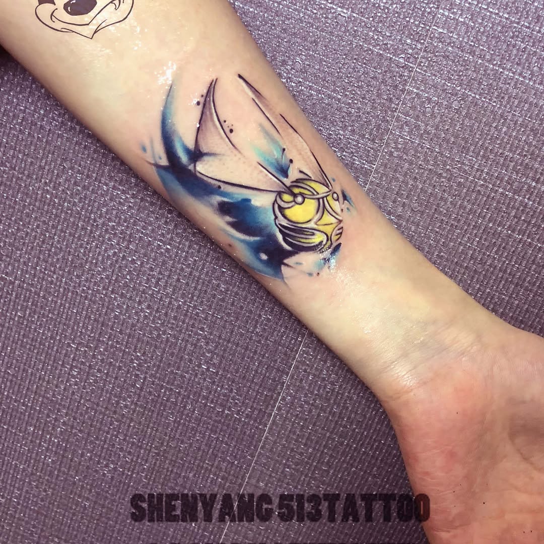 Tattoo by @zhongguoshenyang513tattoo — watercolor