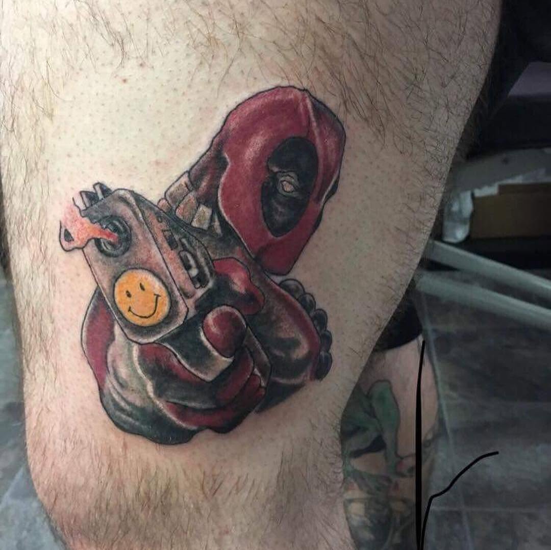 Tattoo by @tattoosby_jim — new_school, anime