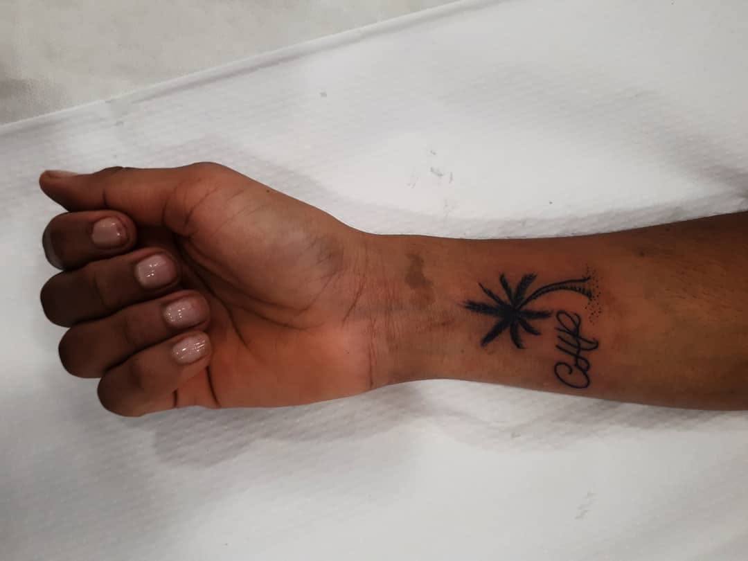 Tattoo by @212tattoomalaga — fine_line, lettering_script