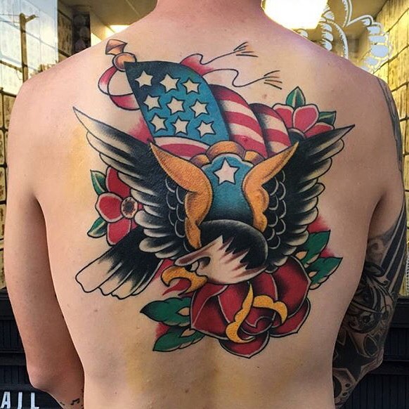 Tattoo by @crazysteviewells — american_traditional