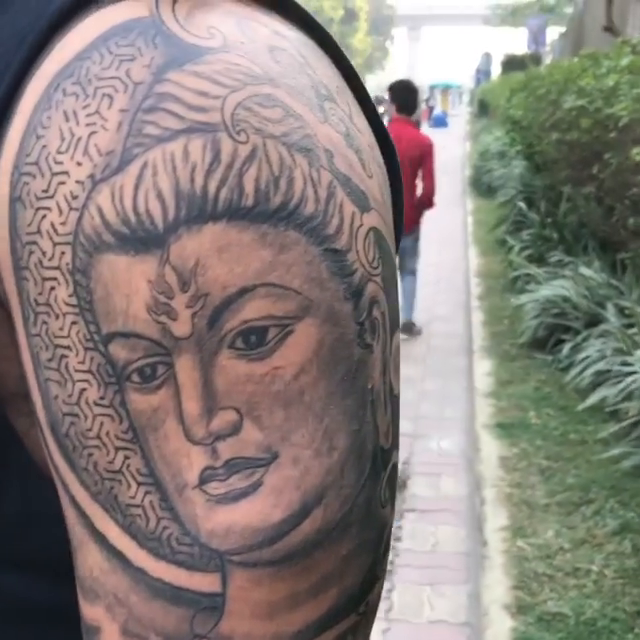 Tattoo by @kabirray11 — black_and_grey, realism
