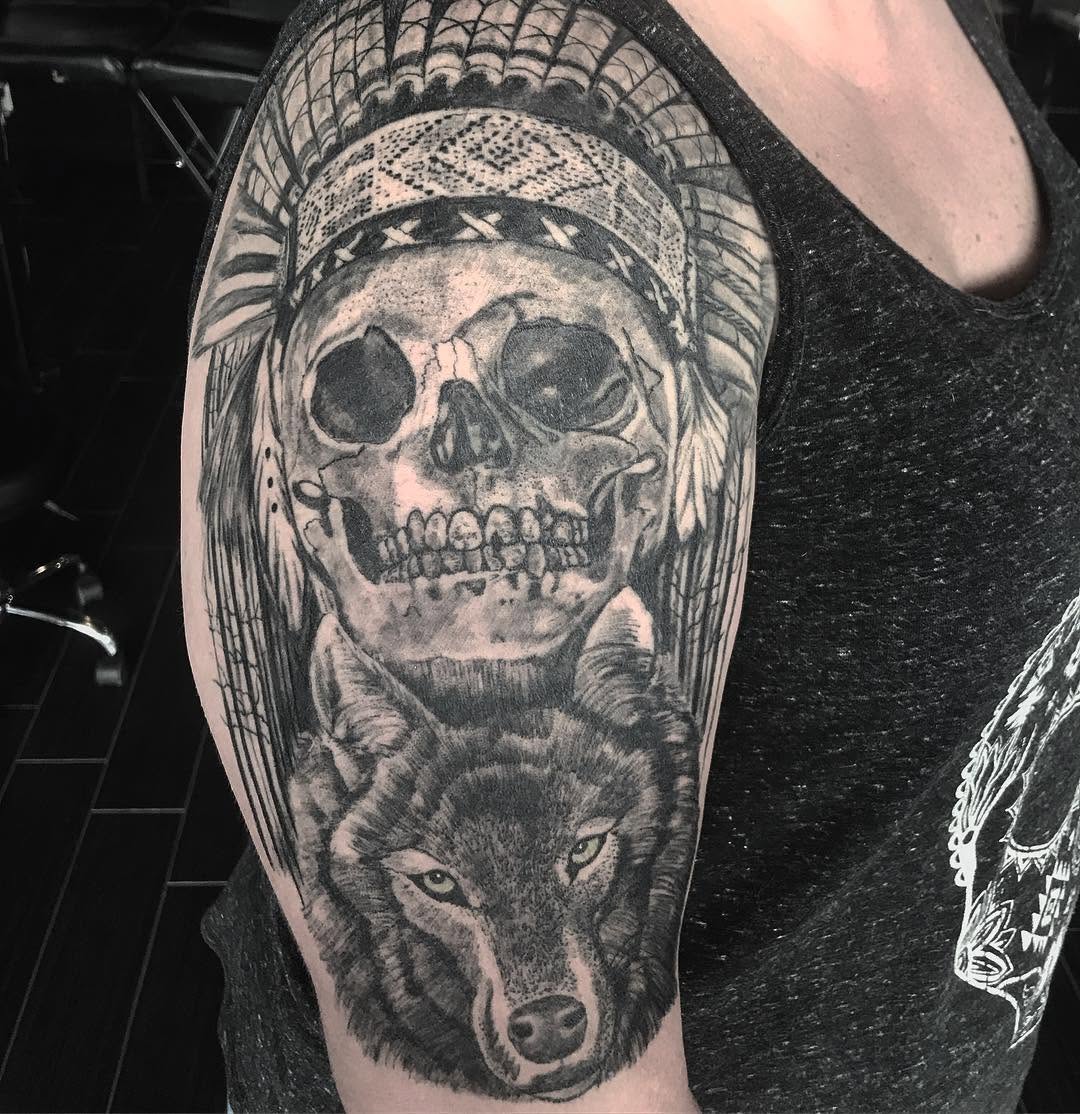 Tattoo by @kabirray11 — realism, black_and_grey
