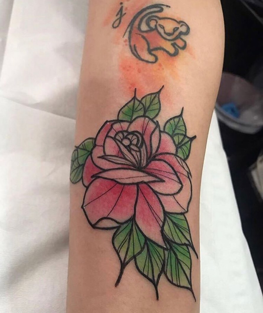 Tattoo by @longbeachskinportfolio — illustrative, watercolor