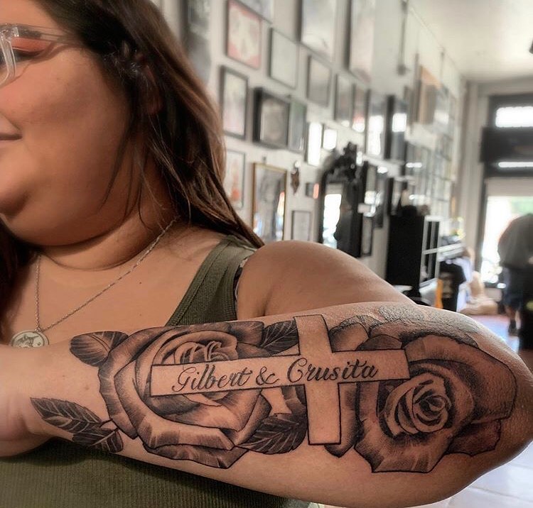 Tattoo by @longbeachskinportfolio — black_and_grey, realism