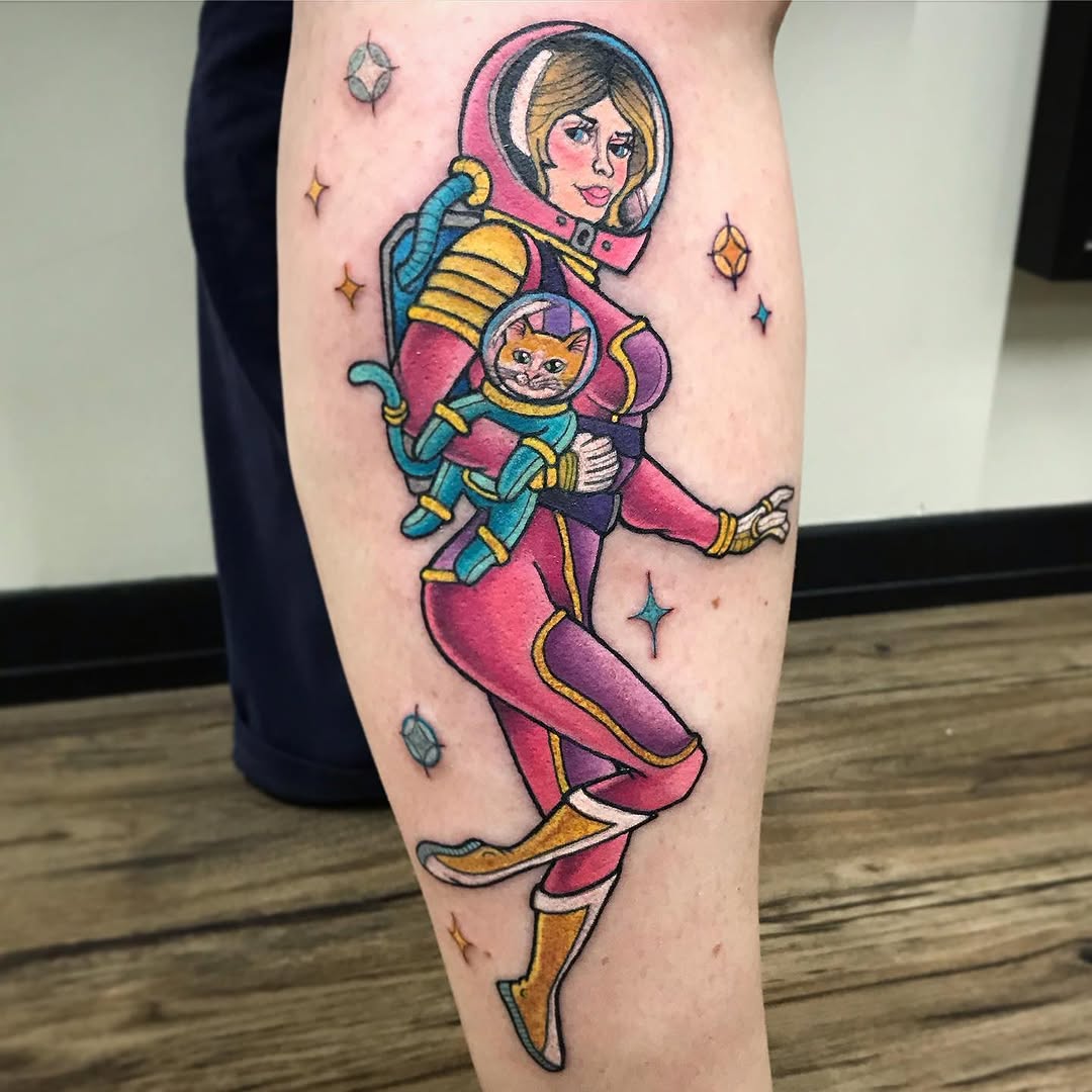 Tattoo by @jessalther — new_school