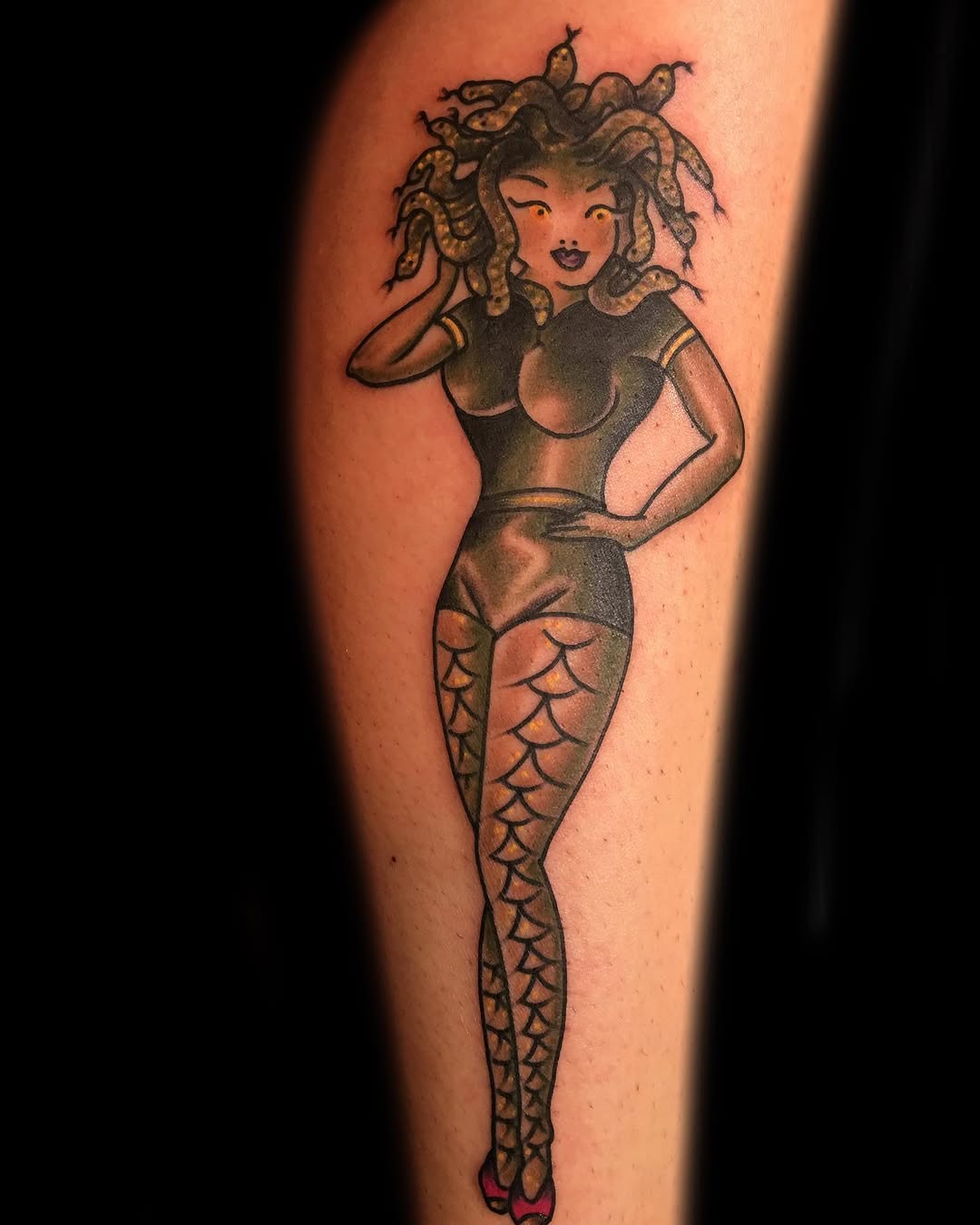 Tattoo by @chrisstuckertattoos — neo_traditional