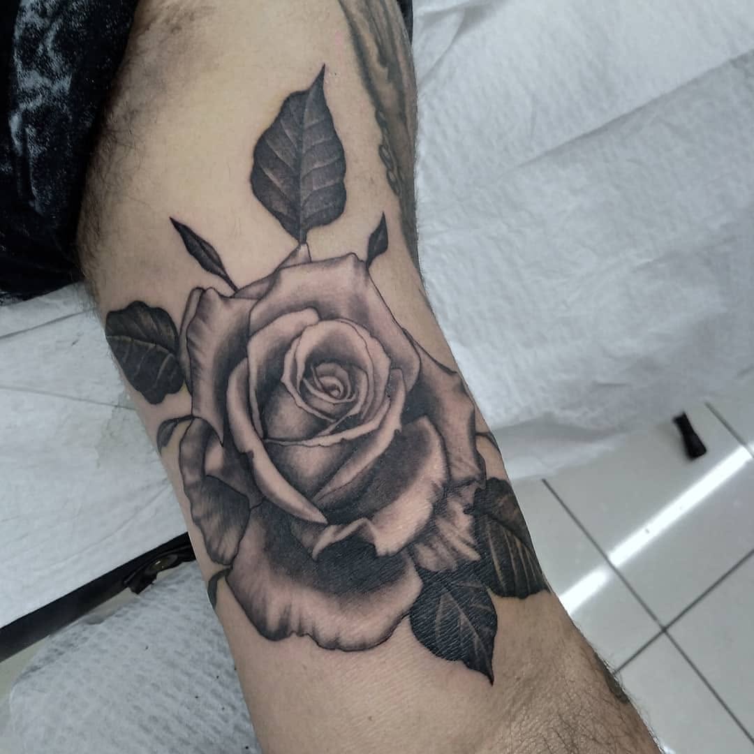 Tattoo by @blackbird_okinawa — realism, black_and_grey