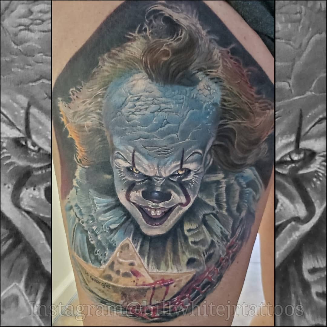 Tattoo by @billwhitejrtattoos — realism, dark_realism