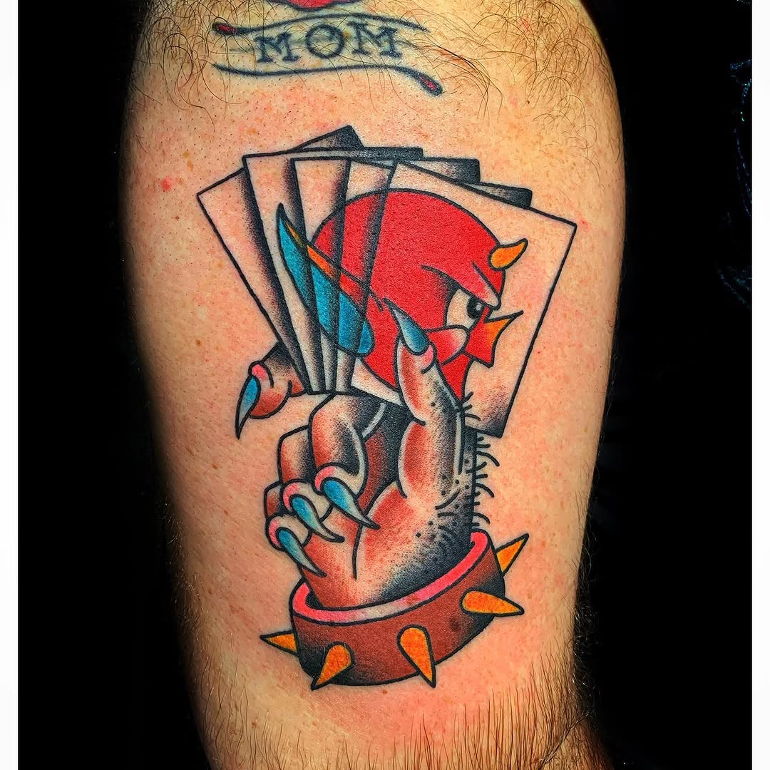 Tattoo by @sloanxkettering — american_traditional, illustrative
