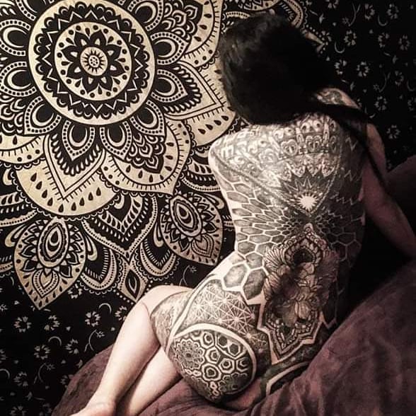 Tattoo by @kabirray11 — geometric, ornamental