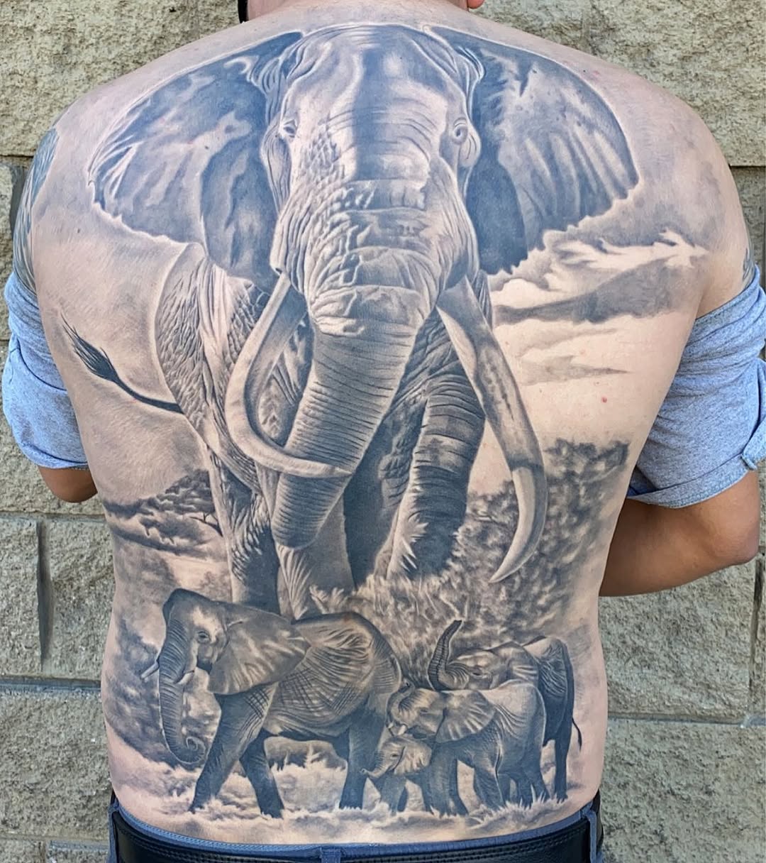Tattoo by @dave_duck — realism, black_and_grey