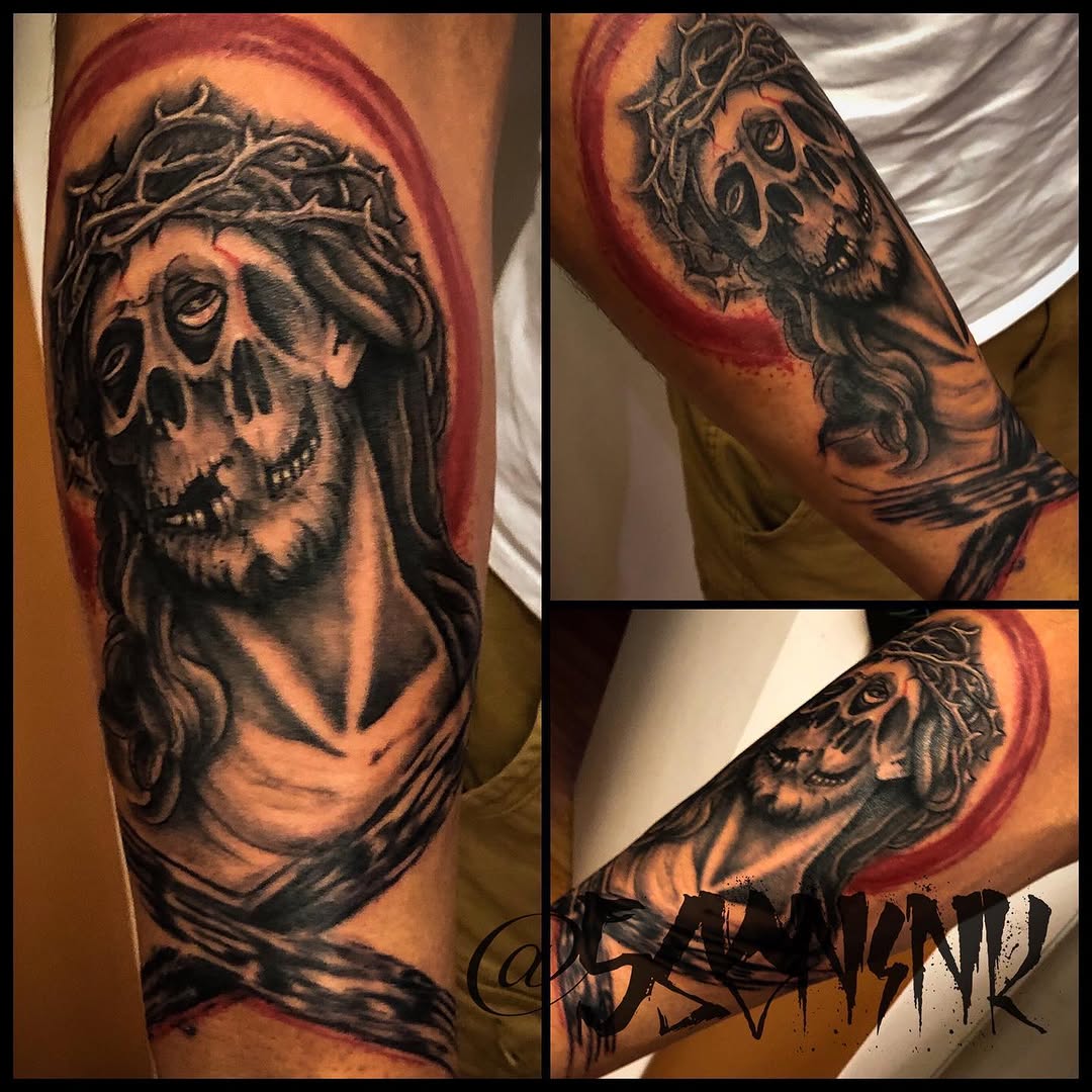 Tattoo by @5sonink — dark_realism, illustrative