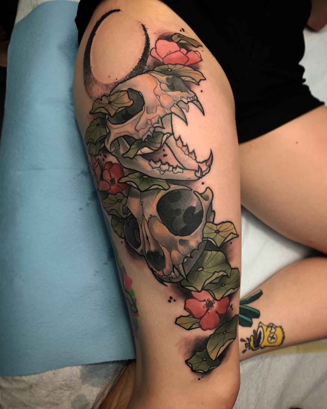 Tattoo by @brandonbadluck — realism, black_and_grey