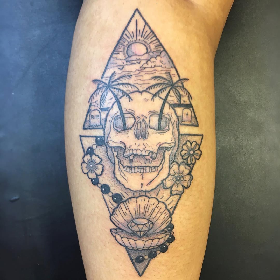 Tattoo by @shadowofjeff โ black_and_grey, illustrative