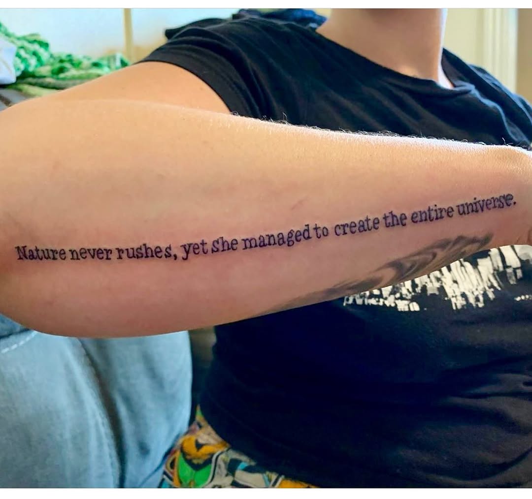 Tattoo by @chrisinkdup — lettering_script, fine_line