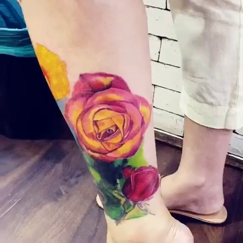 Tattoo by @kabirray11 — realism, color