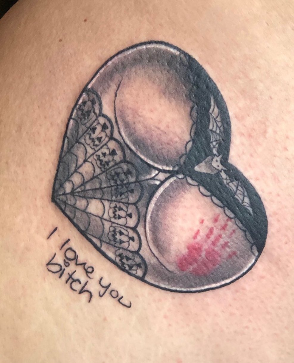 Tattoo by @chrisinkdup — illustrative, black_and_grey