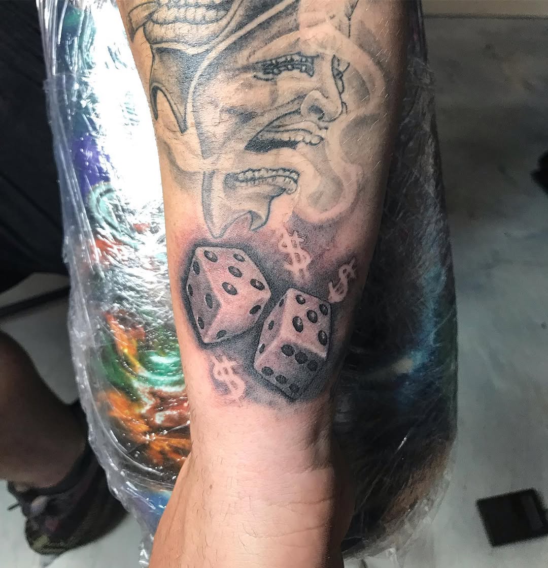 Tattoo by @chrisinkdup — realism, black_and_grey