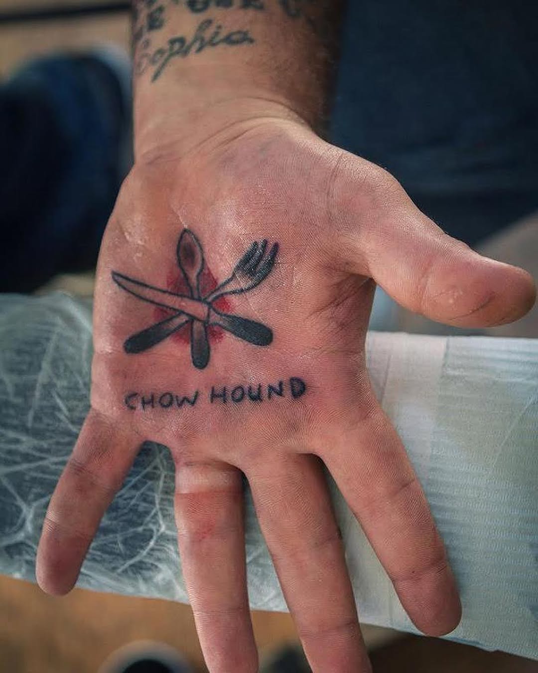 Tattoo by @imperialtattoo — lettering_script, blackwork