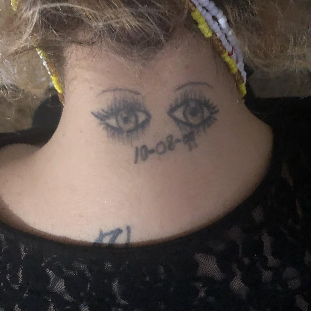 Tattoo by @hardcash_jt — illustrative, lettering_script
