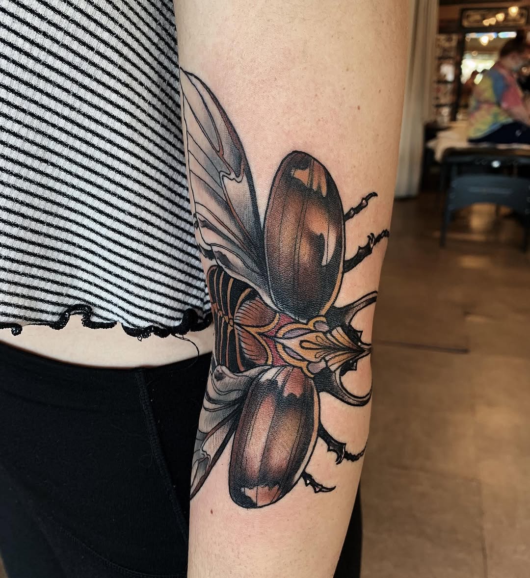 Tattoo by @kyleolson — illustrative, realism