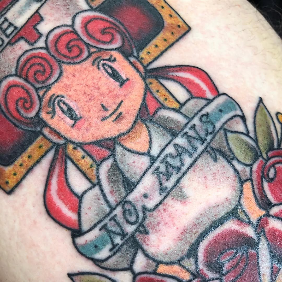 Tattoo by @autumnskytattoos — american_traditional, illustrative