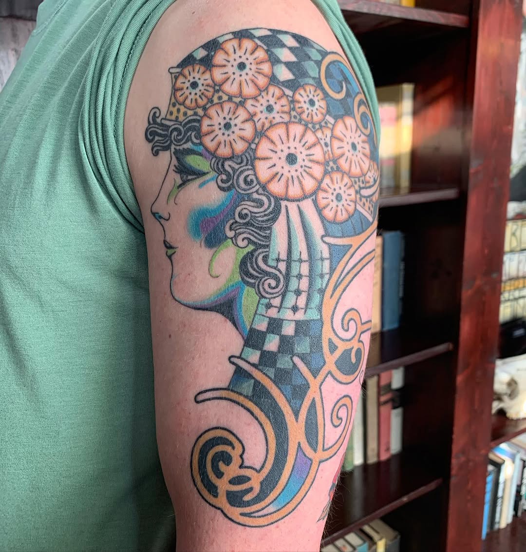 Tattoo by @daytonskuse — new_school