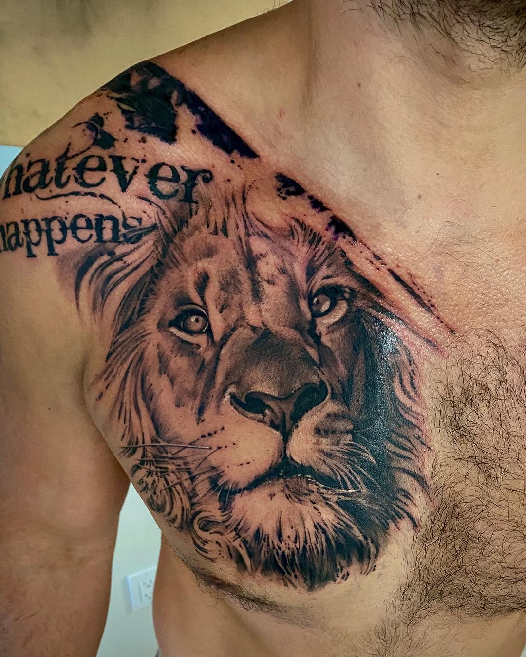 Tattoo by @davidgarnerart — realism, lettering_script