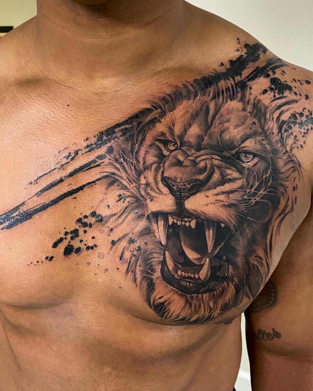 Tattoo by @davidgarnerart — realism, black_and_grey