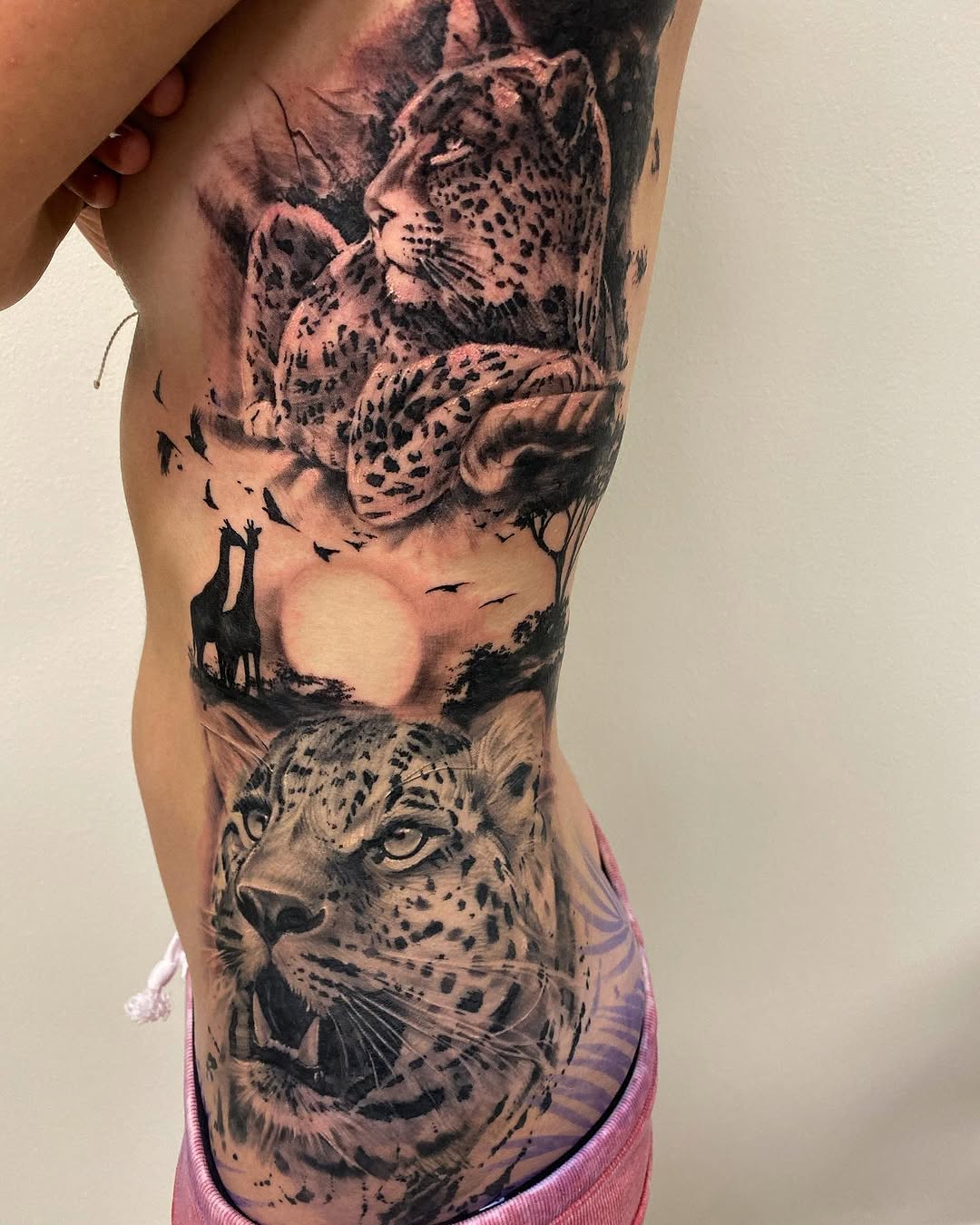 Tattoo by @davidgarnerart — realism, black_and_grey