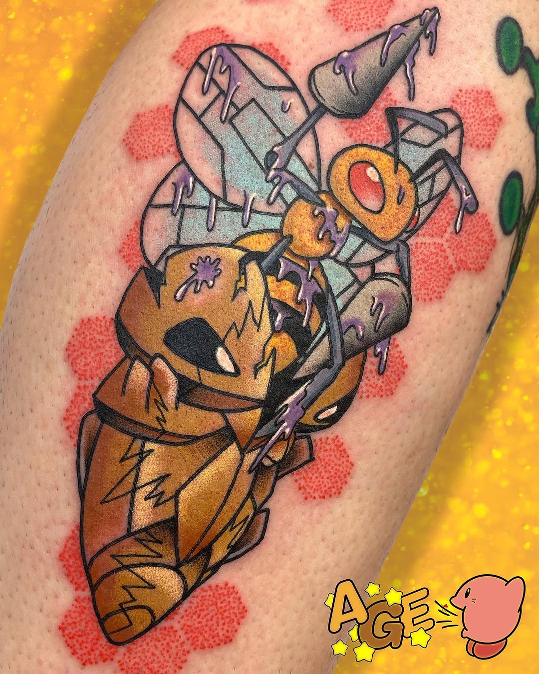 Tattoo by @agedragotattoo — new_school, illustrative