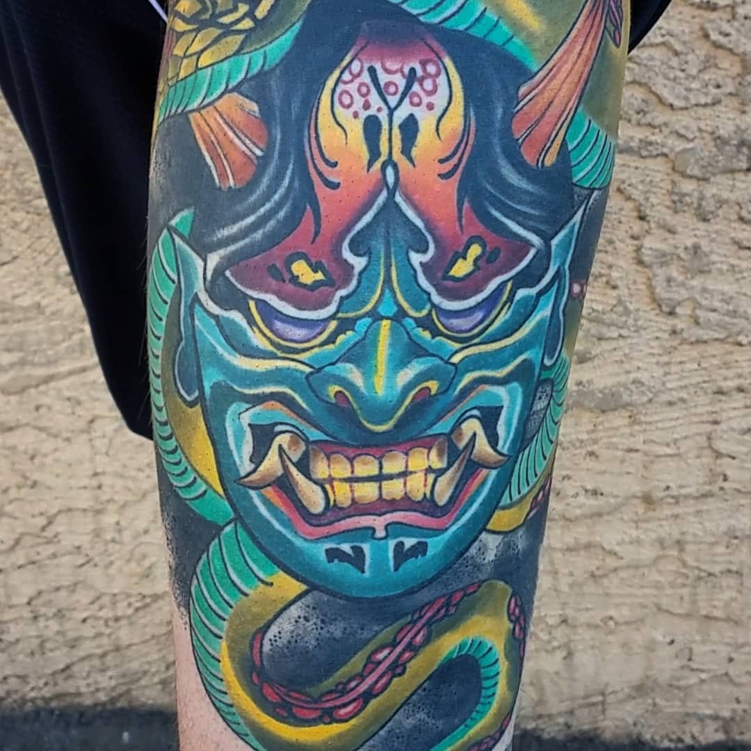 Tattoo by @jackjrmora — japanese_irezumi, neo_traditional