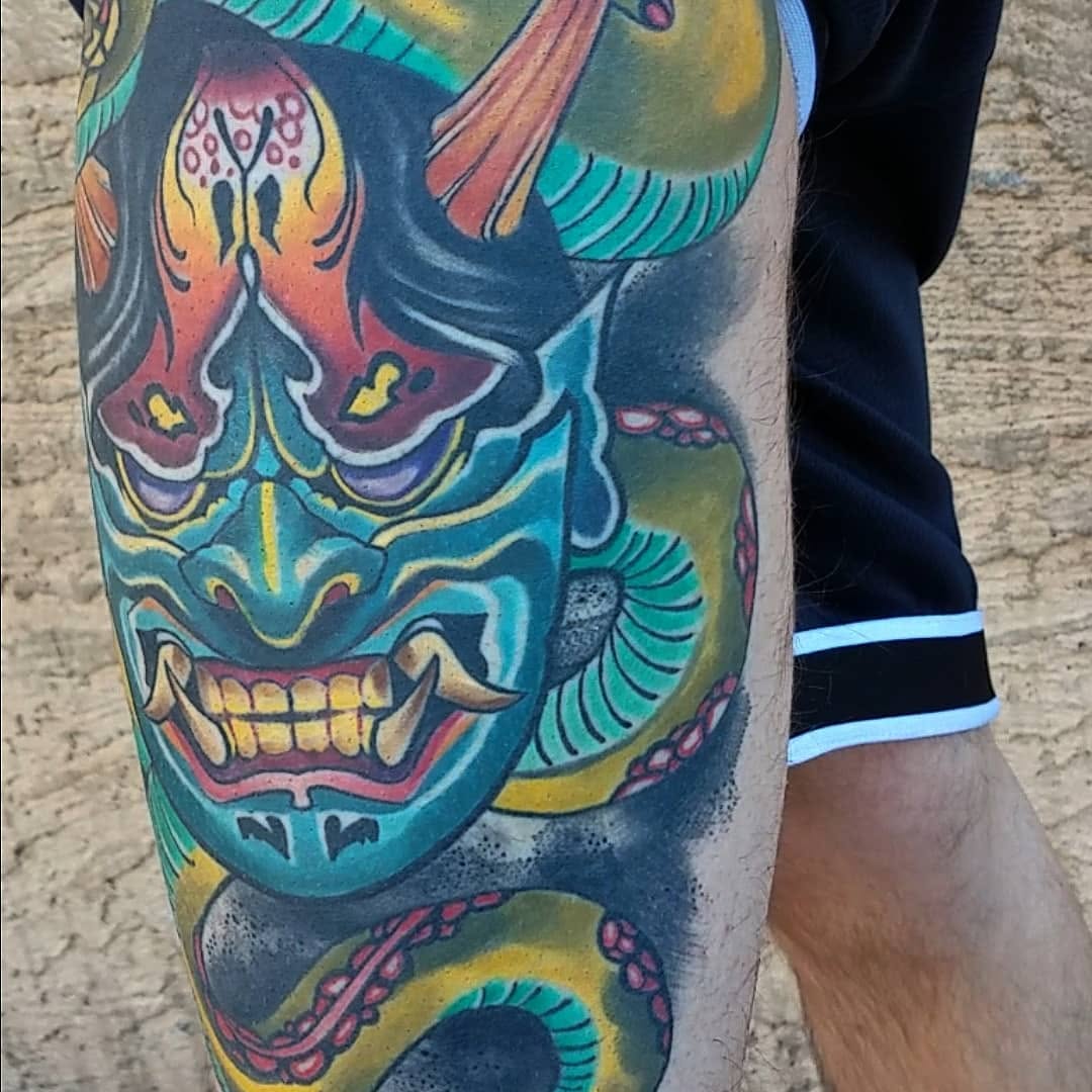 Tattoo by @jackjrmora — japanese_irezumi, neo_traditional