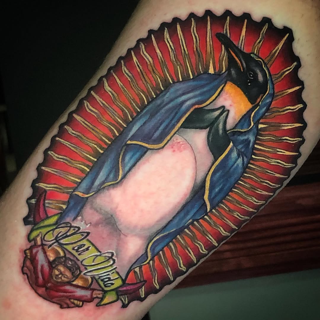 Tattoo by @joshgreentattoo — neo_traditional, chicano