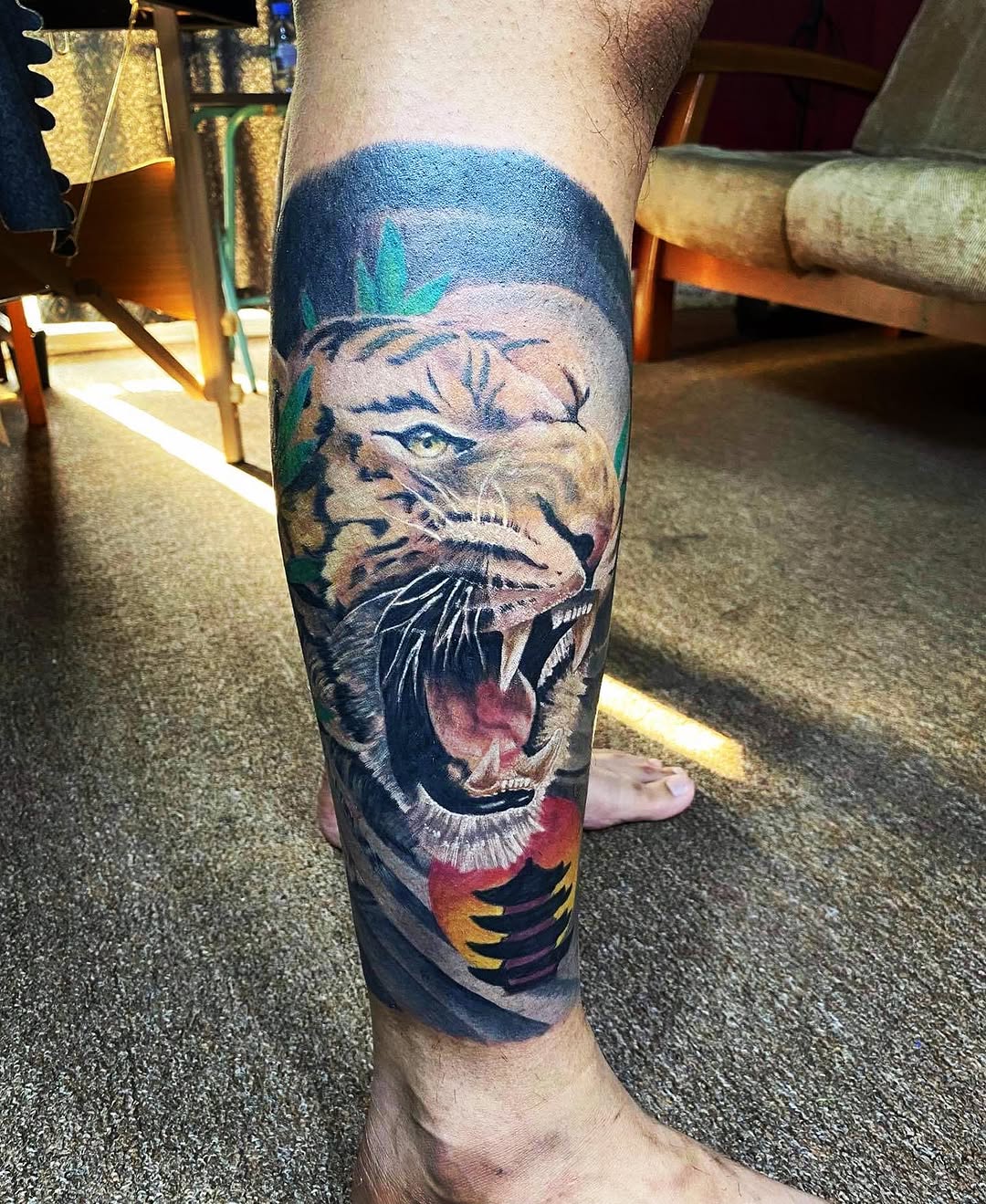 Tattoo by @inqed_tattoo β realism, black_and_grey
