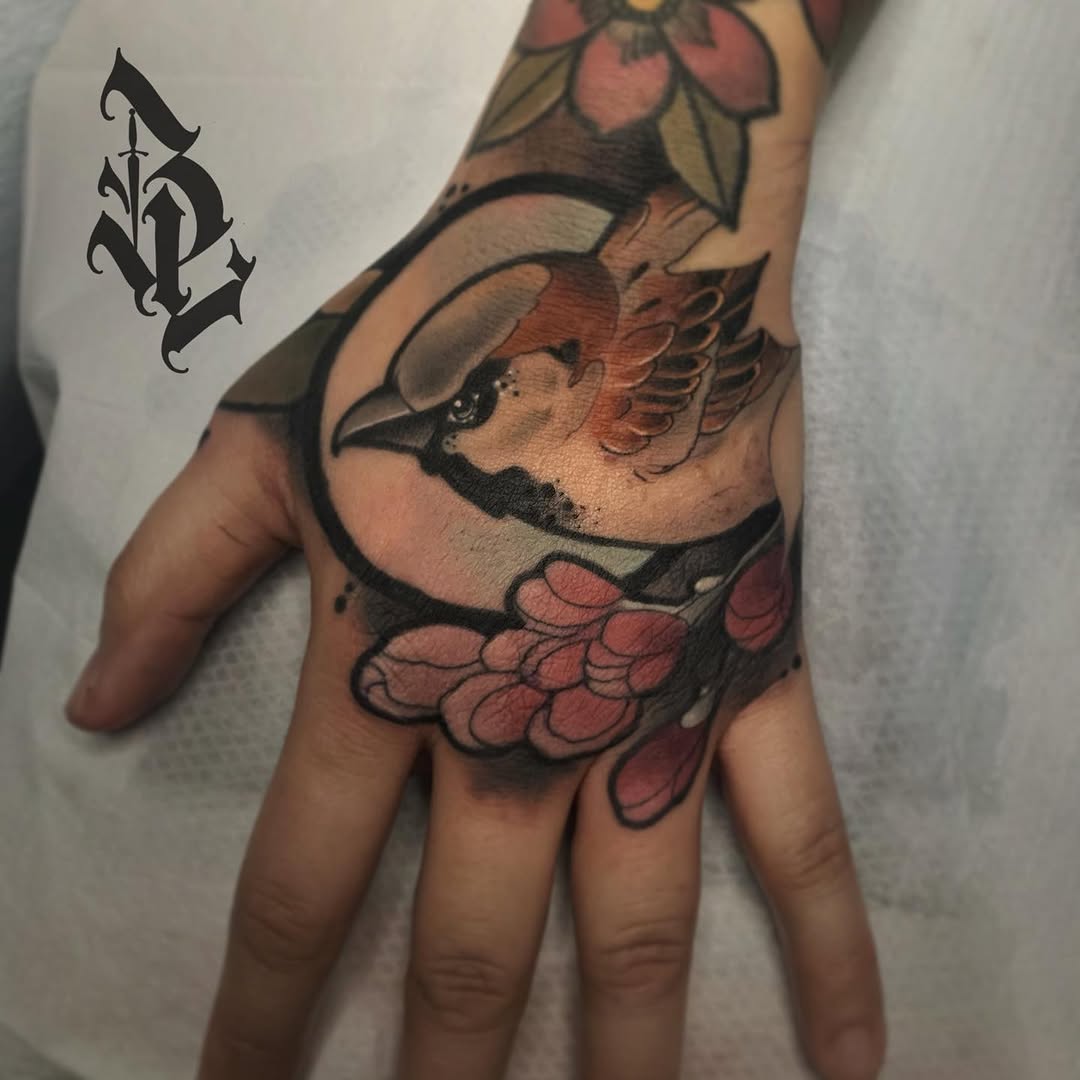 Tattoo by @brandonbadluck — american_traditional, neo_traditional