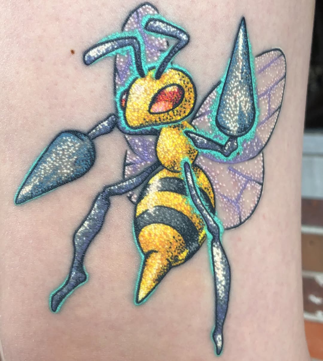 Tattoo by @litebritetattoo — illustrative, new_school
