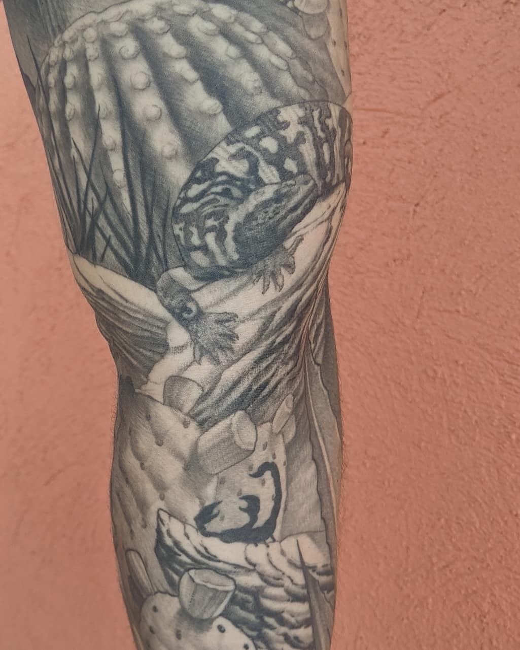 Tattoo by @fortune_glory — realism, black_and_grey
