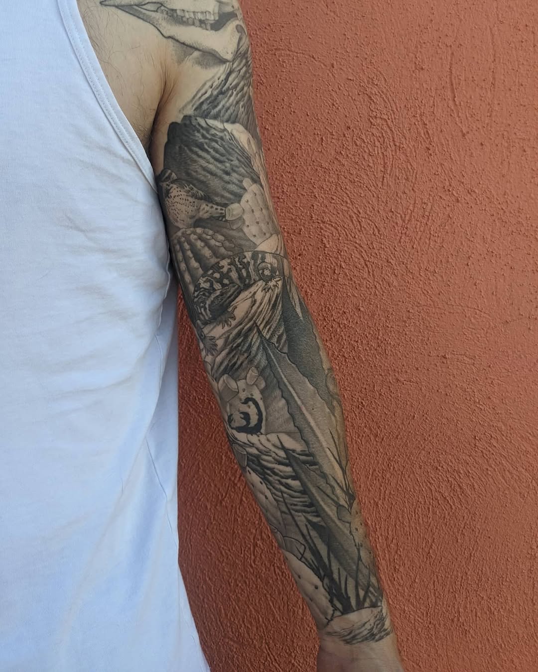 Tattoo by @fortune_glory — realism, black_and_grey