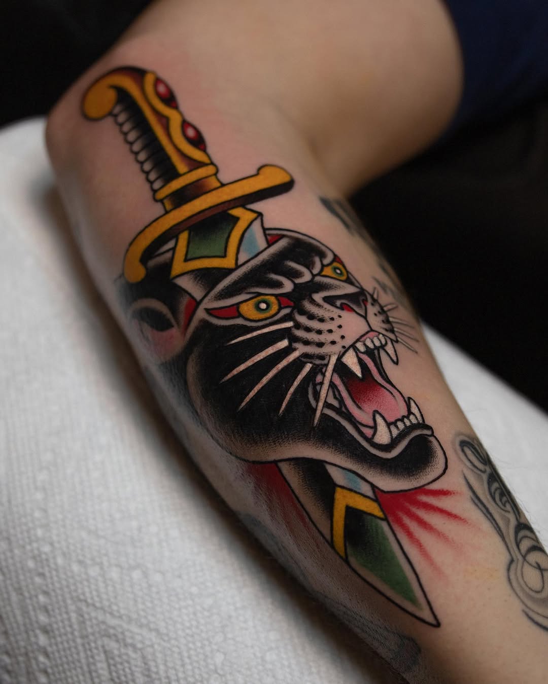 Tattoo by @dannyderrick โ american_traditional