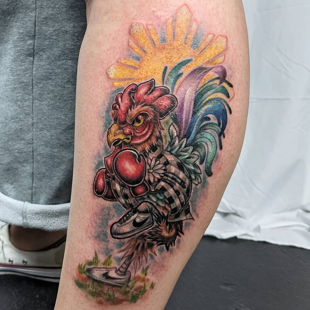 Tattoo by @mousetattoo โ new_school, trash_polka