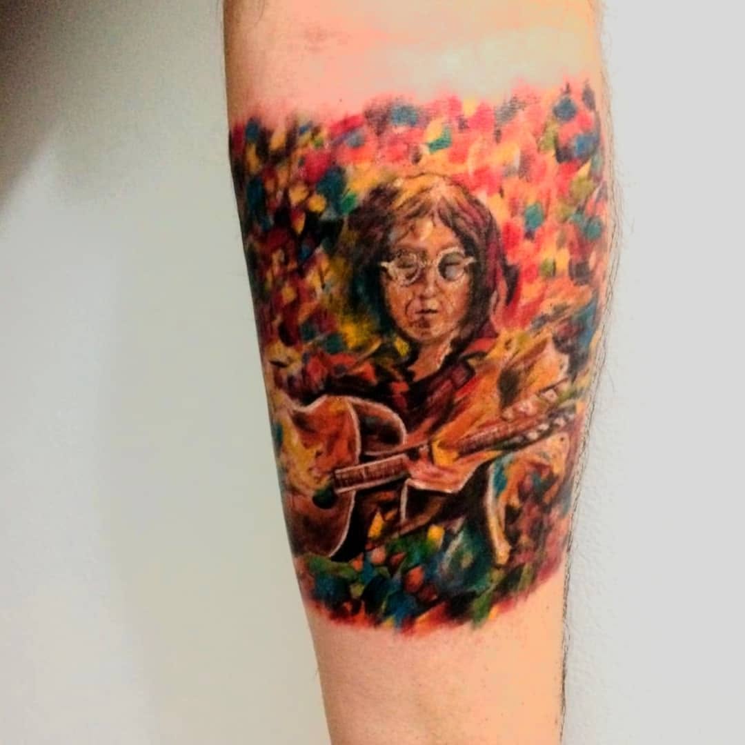 Tattoo by @veroinks — realism, watercolor