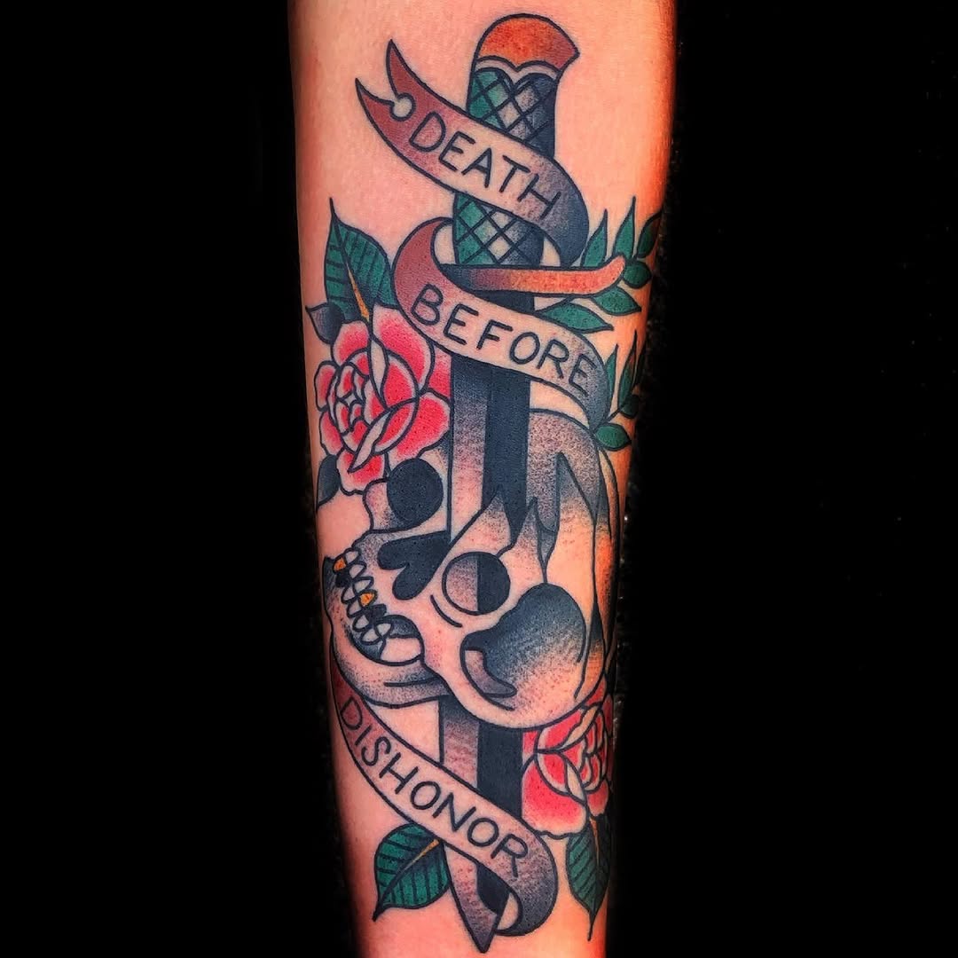 Tattoo by @sloanxkettering — american_traditional, illustrative