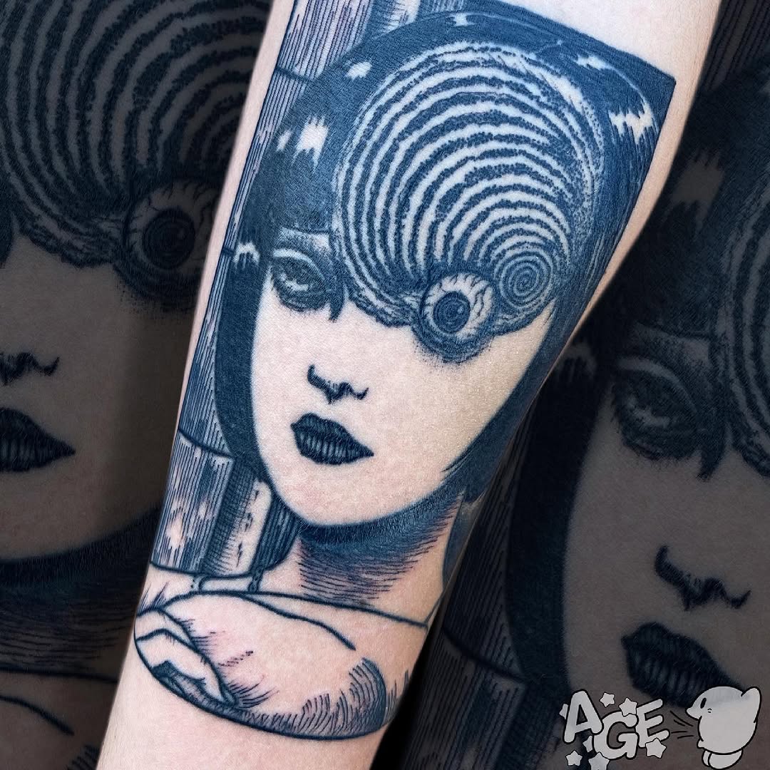 Tattoo by @agedragotattoo — black_and_grey, illustrative